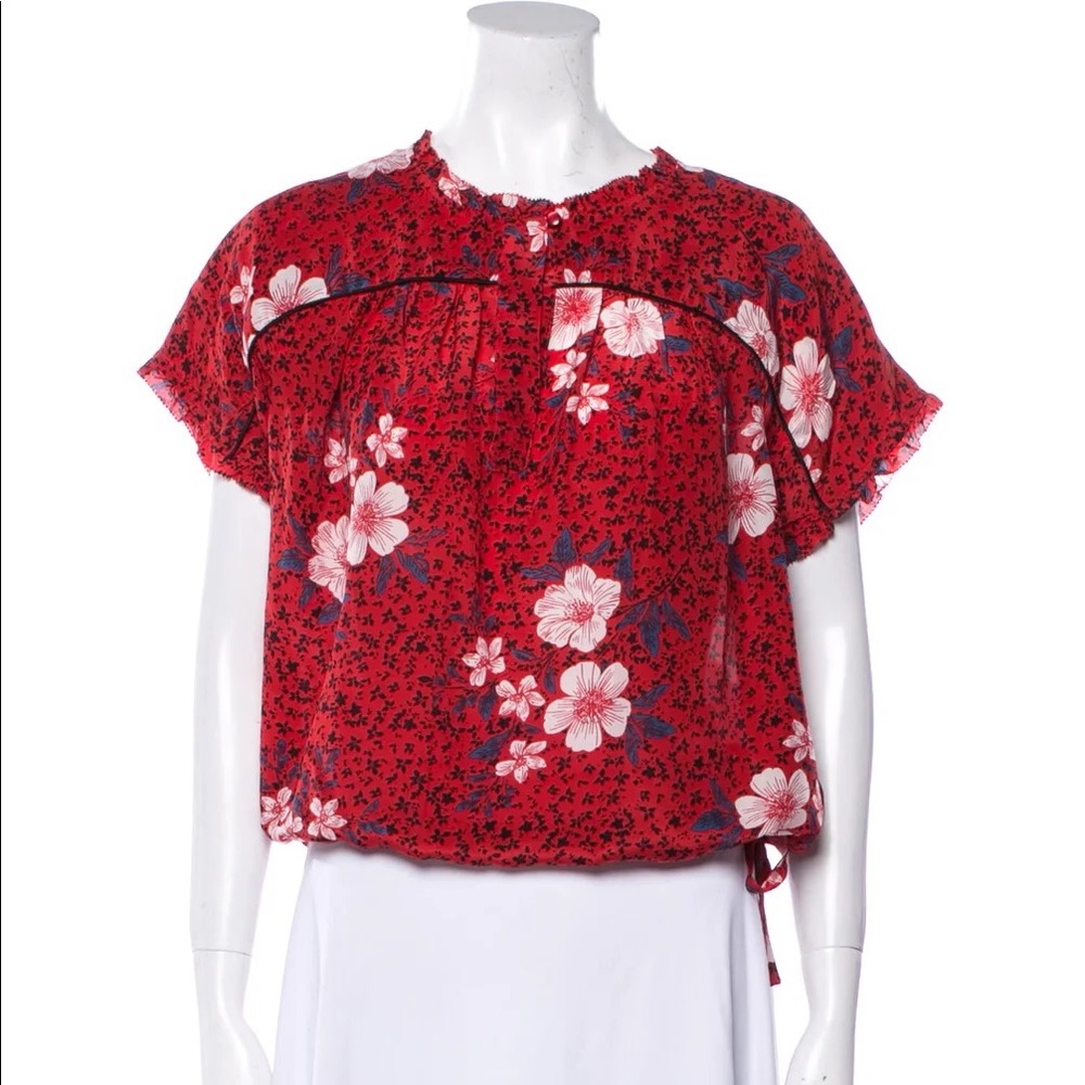 Zadig and Voltaire Flora Top